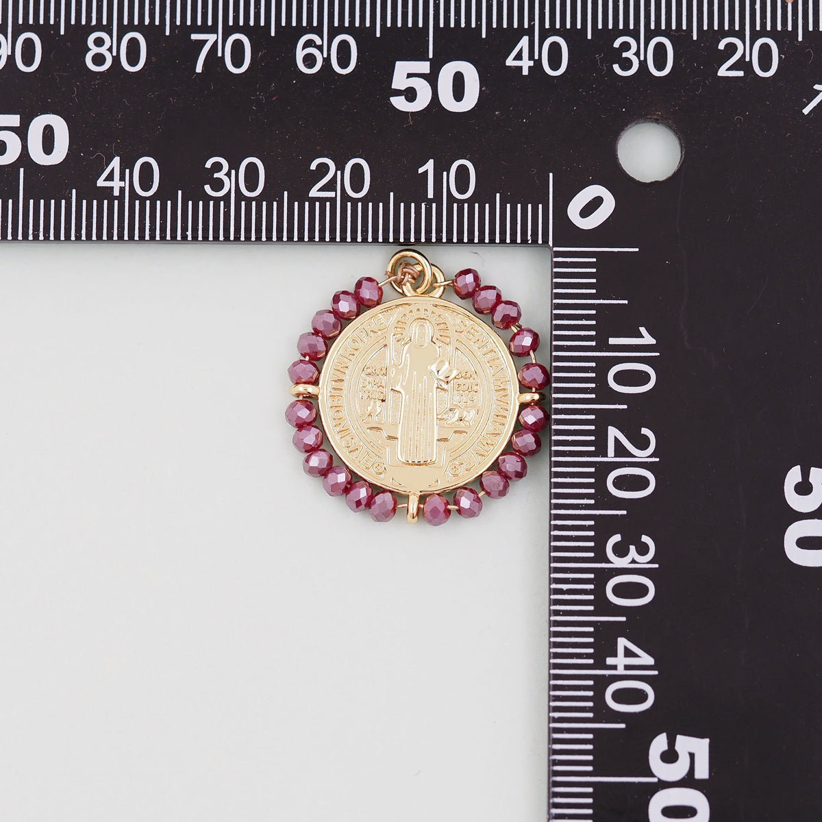 Gold Jesus Carms,18K Gold Filled crystal Jesus Pendant,religious Charm Bracelet Necklace for DIY Jewelry Making Supply