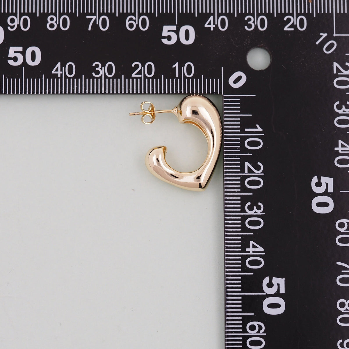 18K Gold Filled Huggie Hoop Earrings for Jewelry Making