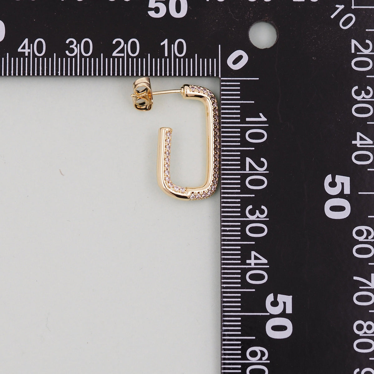 18K Gold Filled Huggie Hoop Earrings for Jewelry Making