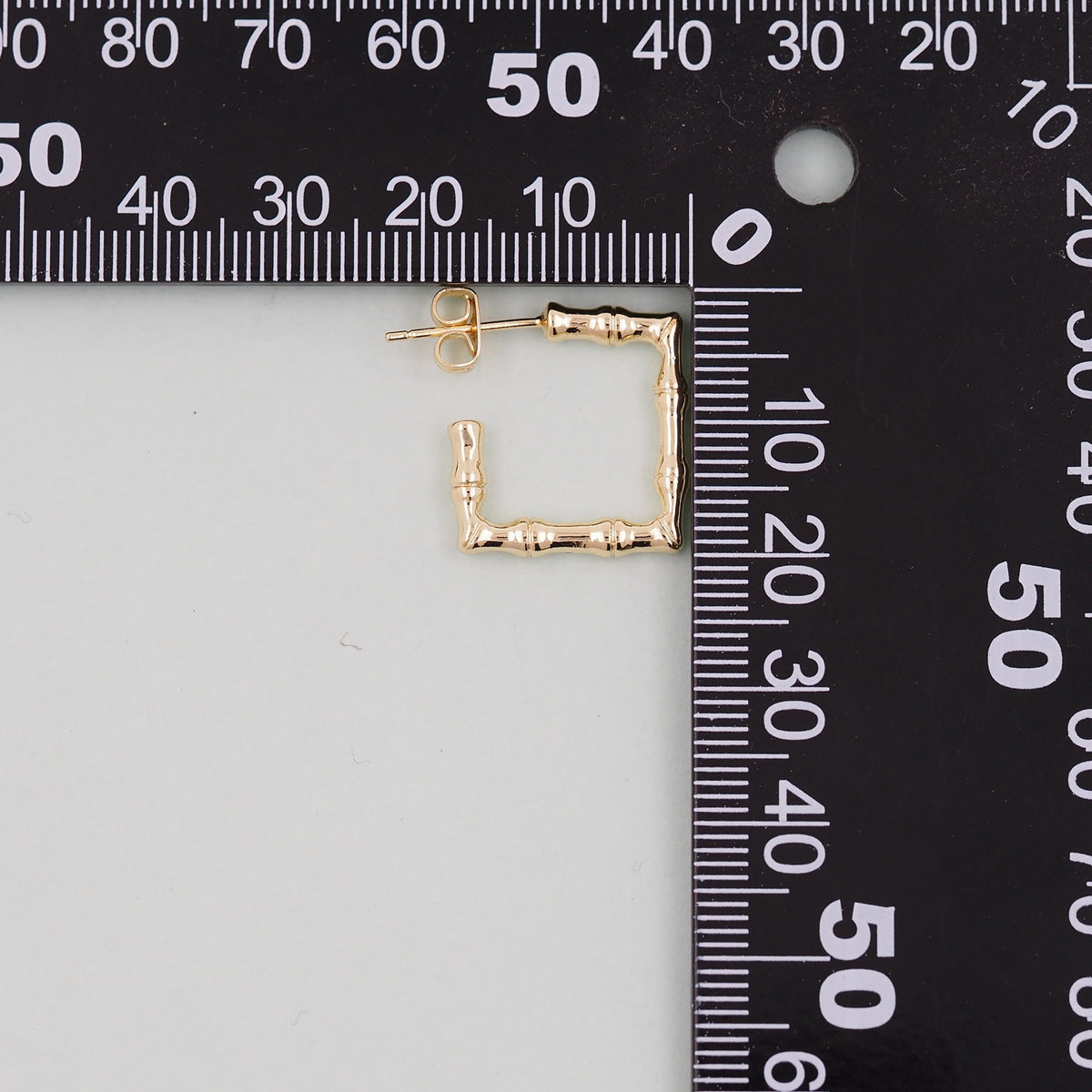 1pair 18K Gold Filled Square Hoops Earrings,Gold rectangle Earrings,Dainty Hoops Huggie,Gold Huggies Hoop Earrings