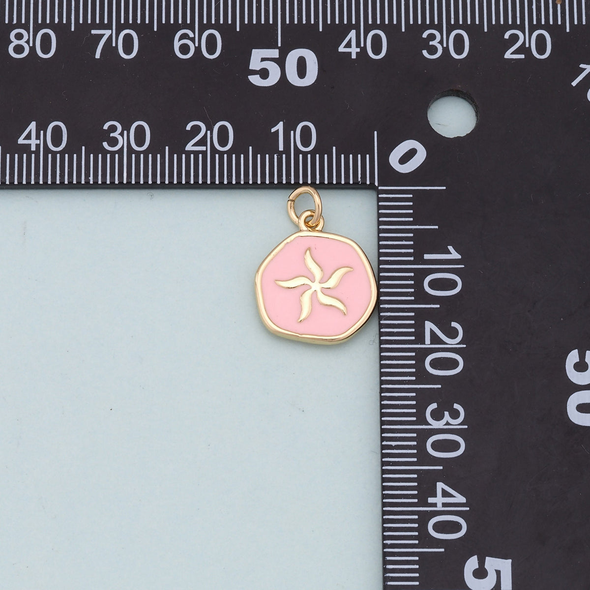 18K Gold Filled Star Charm Pendant for Jewelry Making