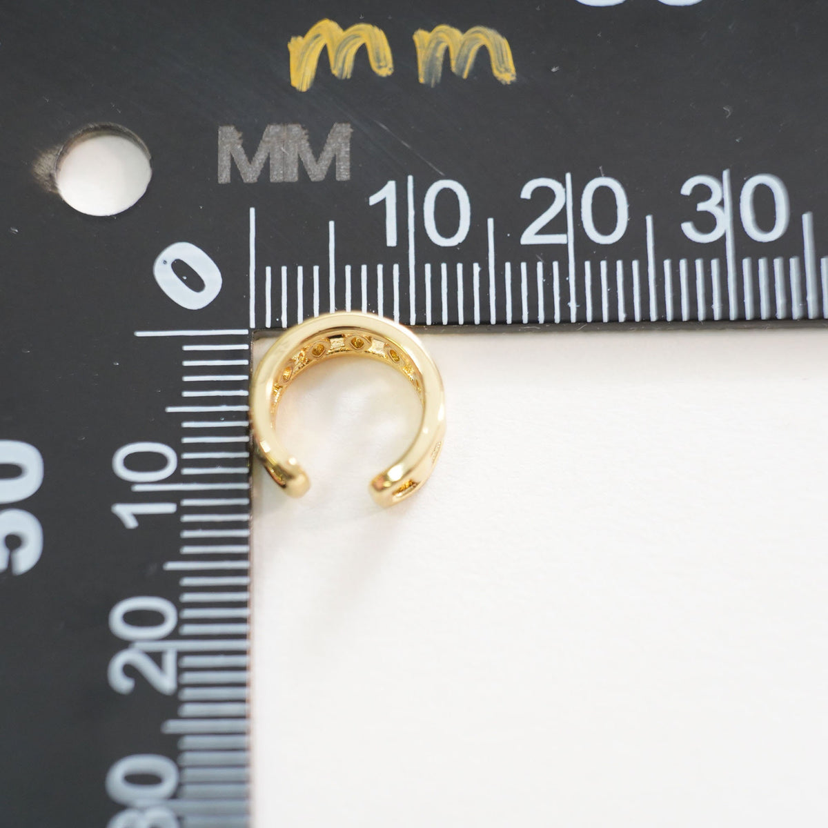 18K Gold Filled Hoop Earrings for Jewelry Making