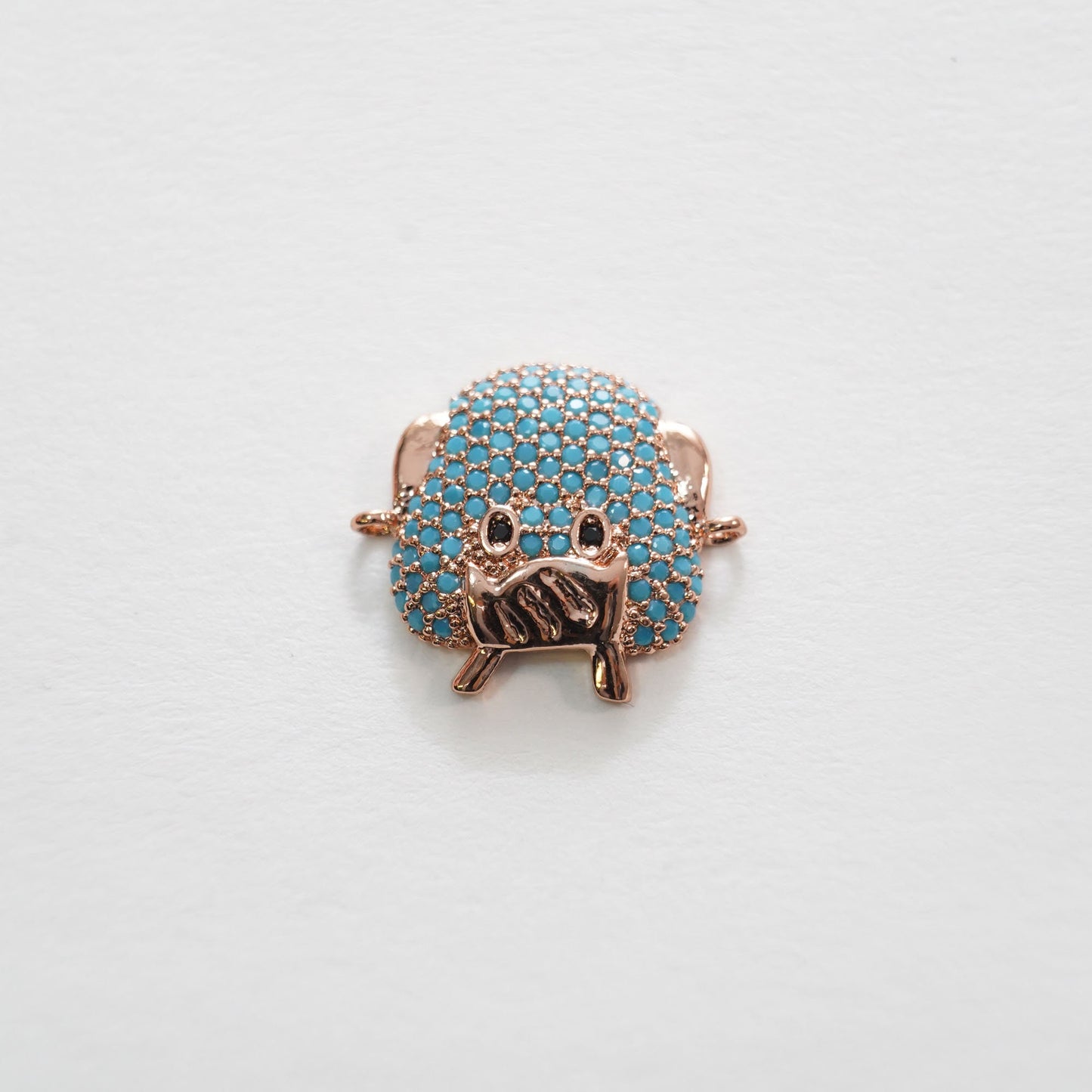 Gold Pig Connector Charms,18K Gold Filled Pig Pendant,Silver Pig Charm Bracelet Necklace for DIY Jewelry Making Supply
