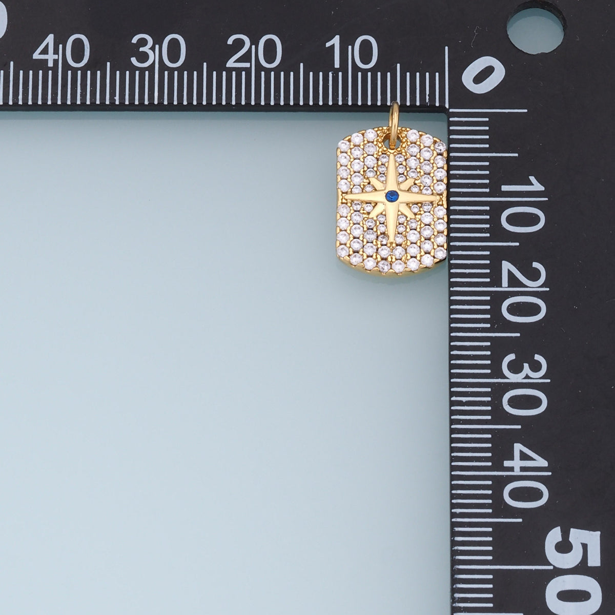 18K Gold Filled Star Charm Pendant for Jewelry Making