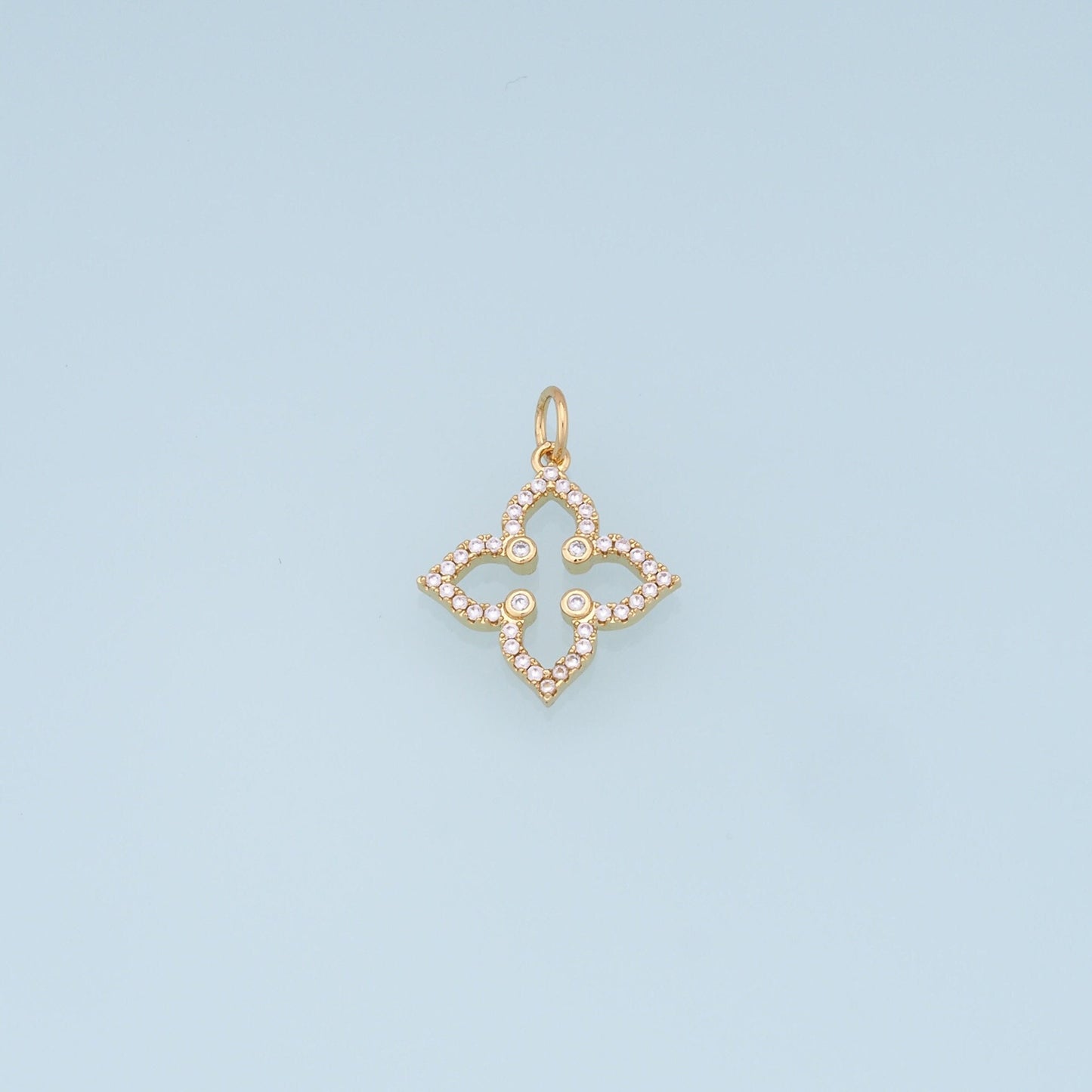 Gold Star Charms,18K Gold Filled Darts Pendant,Darts Charm Bracelet Necklace for DIY Jewelry Making Supply