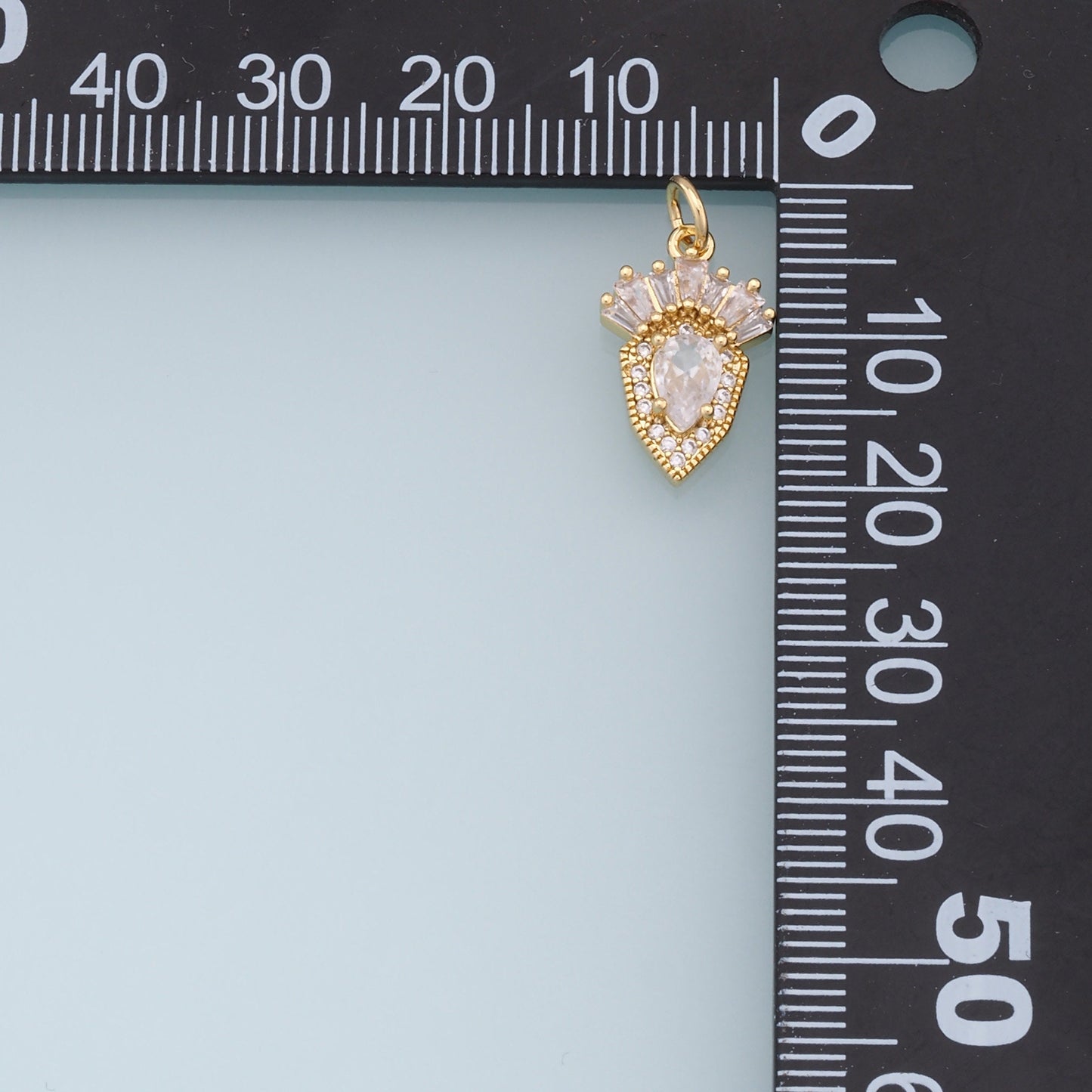 Gold Carrot Charms,18K Gold Filled CZ Carrot Pendant,Vegetable Charm Bracelet Necklace for DIY Jewelry Making Supply