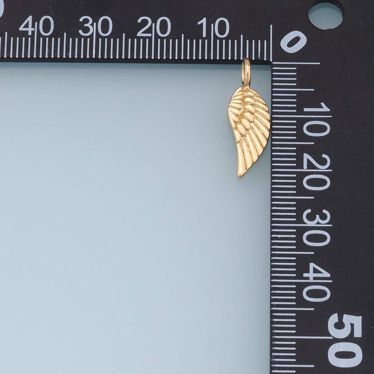 18K Gold Filled Angel Charm Pendant for Jewelry Making