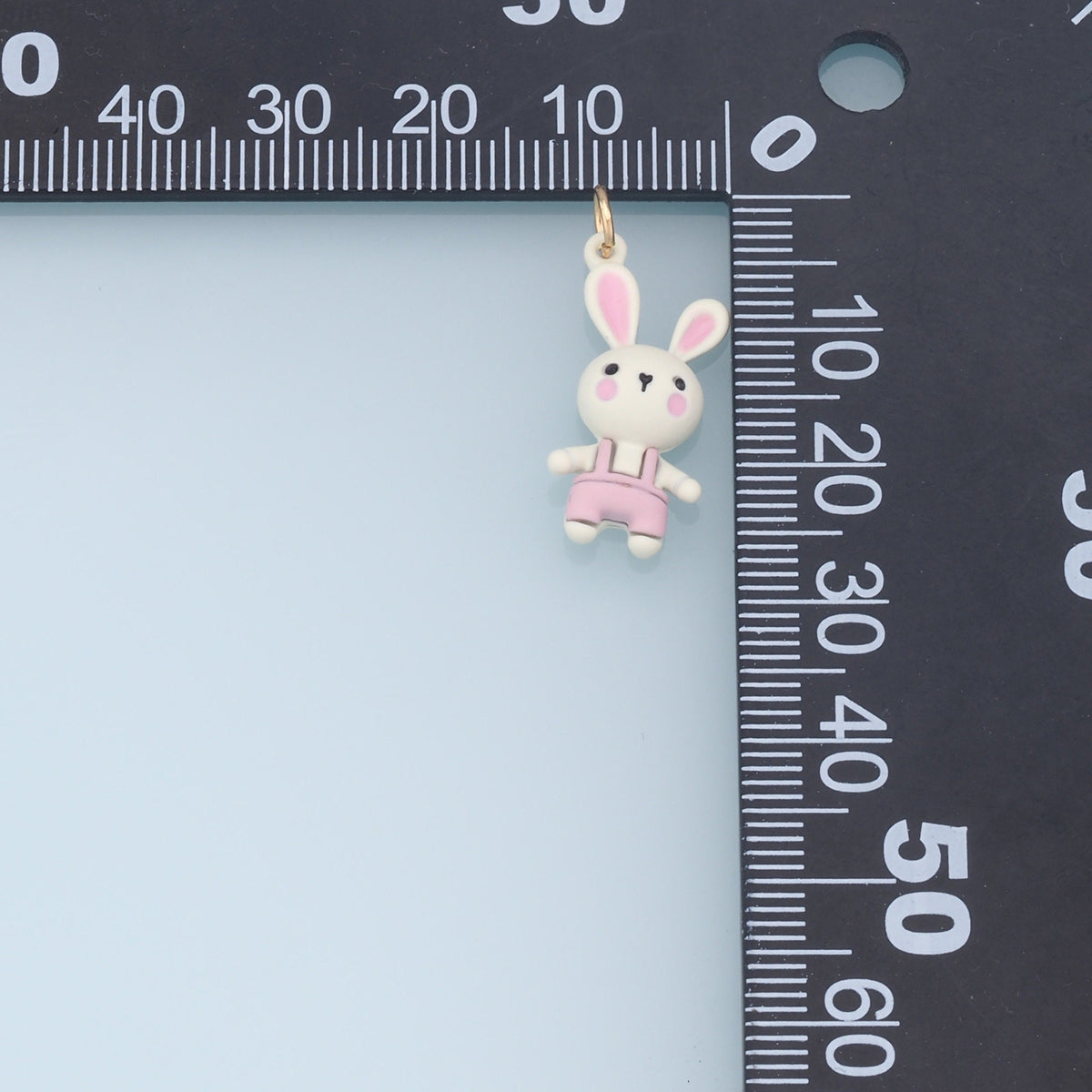 18K Gold Filled Enamel Charm Pendant for Jewelry Making