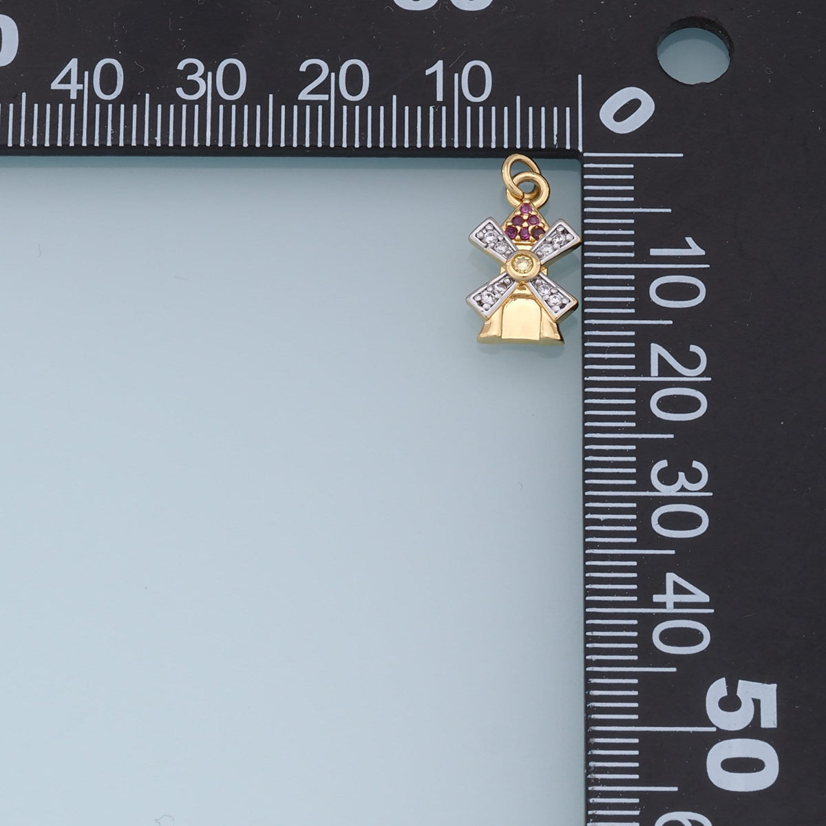 18K Gold Filled Charm Pendant for Jewelry Making