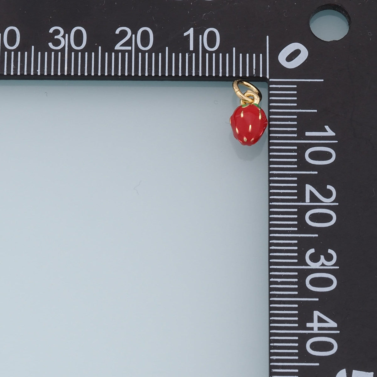 18K Gold Filled Enamel Charm Pendant for Jewelry Making