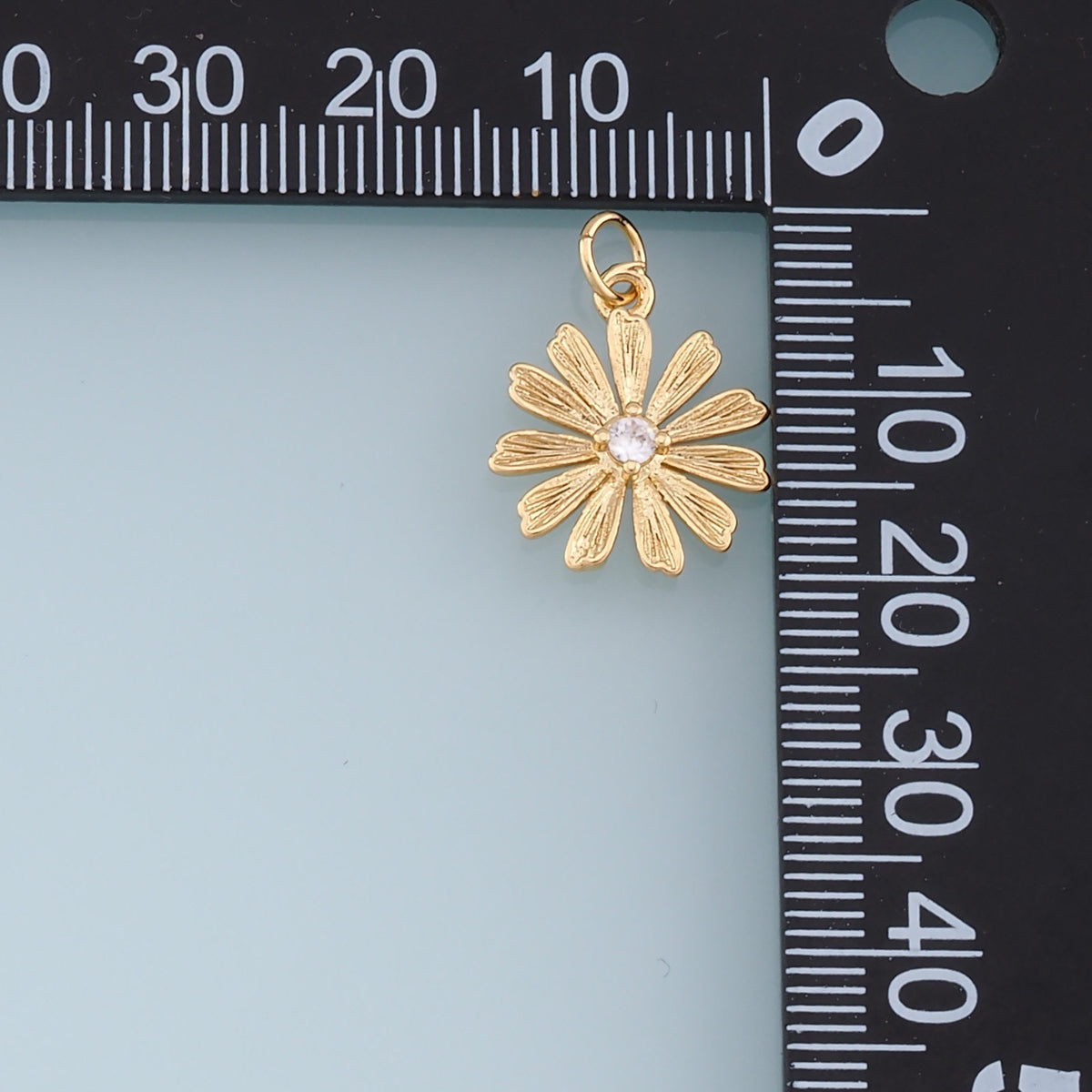 18K Gold Filled Charm Pendant for Jewelry Making