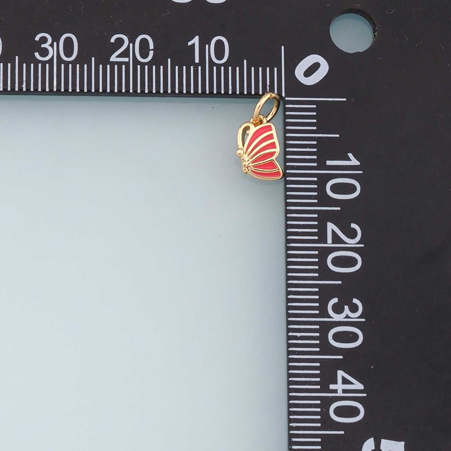 Gold Tiny Cup Charms,18K Gold Filled Enamel Cup Pendant,Cup Charm Bracelet Necklace for DIY Jewelry Making Supply