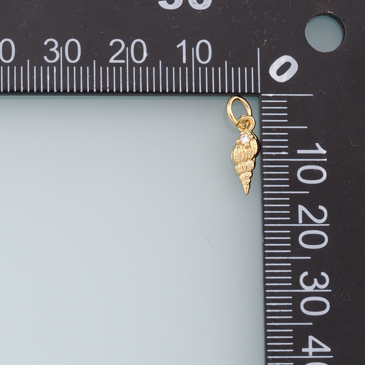 Gold Conch Charms,18K Gold Filled Conch Shell Pendant,Silver Conch Shell Charm Bracelet Necklace for DIY Jewelry Making Suppl