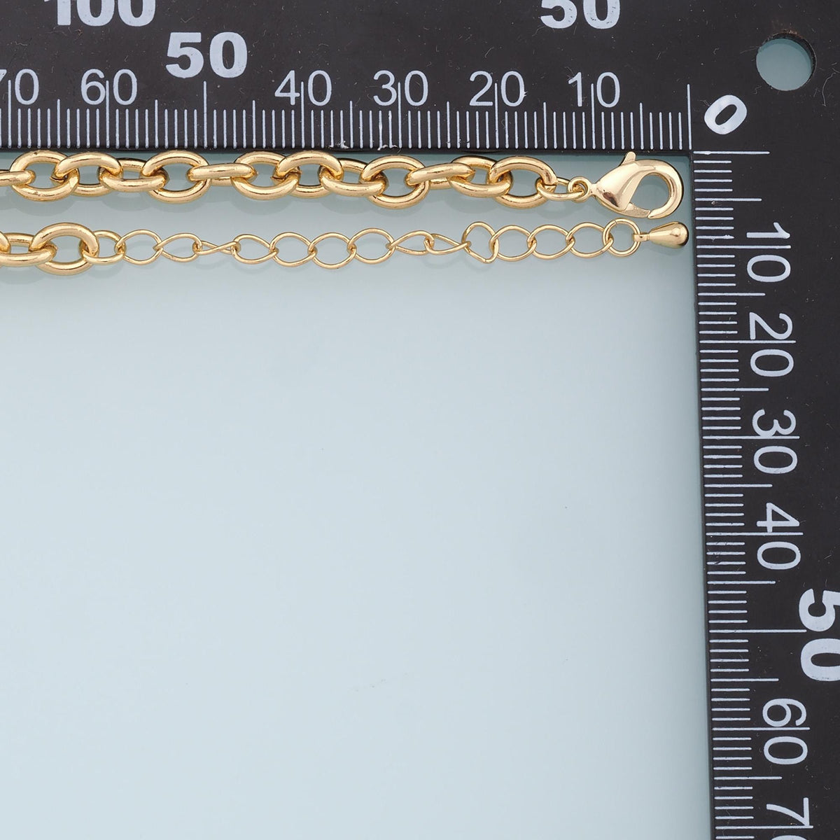 18K Gold Filled Oval Oval Chain 2 in for Jewelry Making