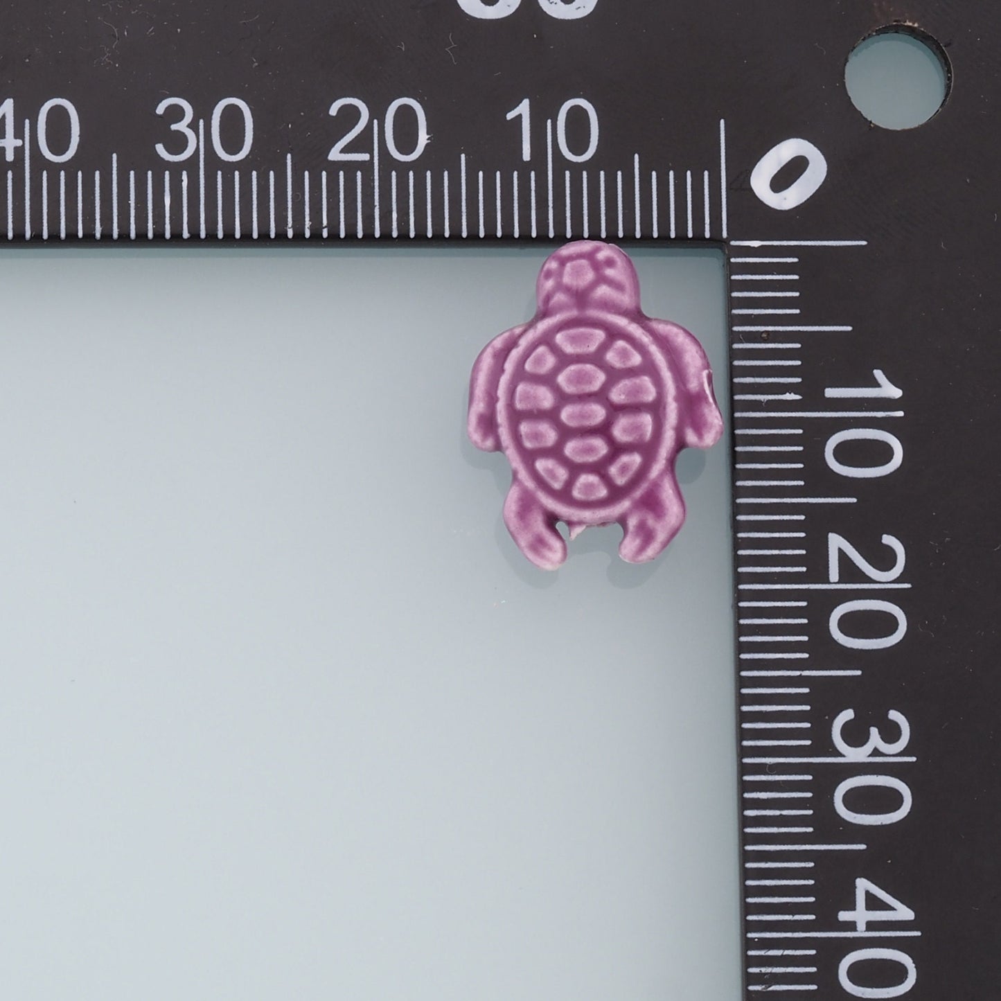 Mixed 22pcs Ceramic Turtle Beads,Turtle Bead,Lampwork Colorful Turtle Beads for DIY Jewelry Making Supply,Random Colors