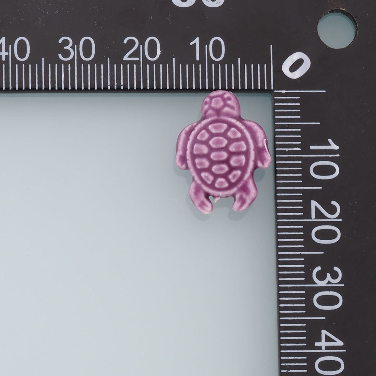 Mixed 22pcs Ceramic Turtle Beads,Turtle Bead,Lampwork Colorful Turtle Beads for DIY Jewelry Making Supply,Random Colors