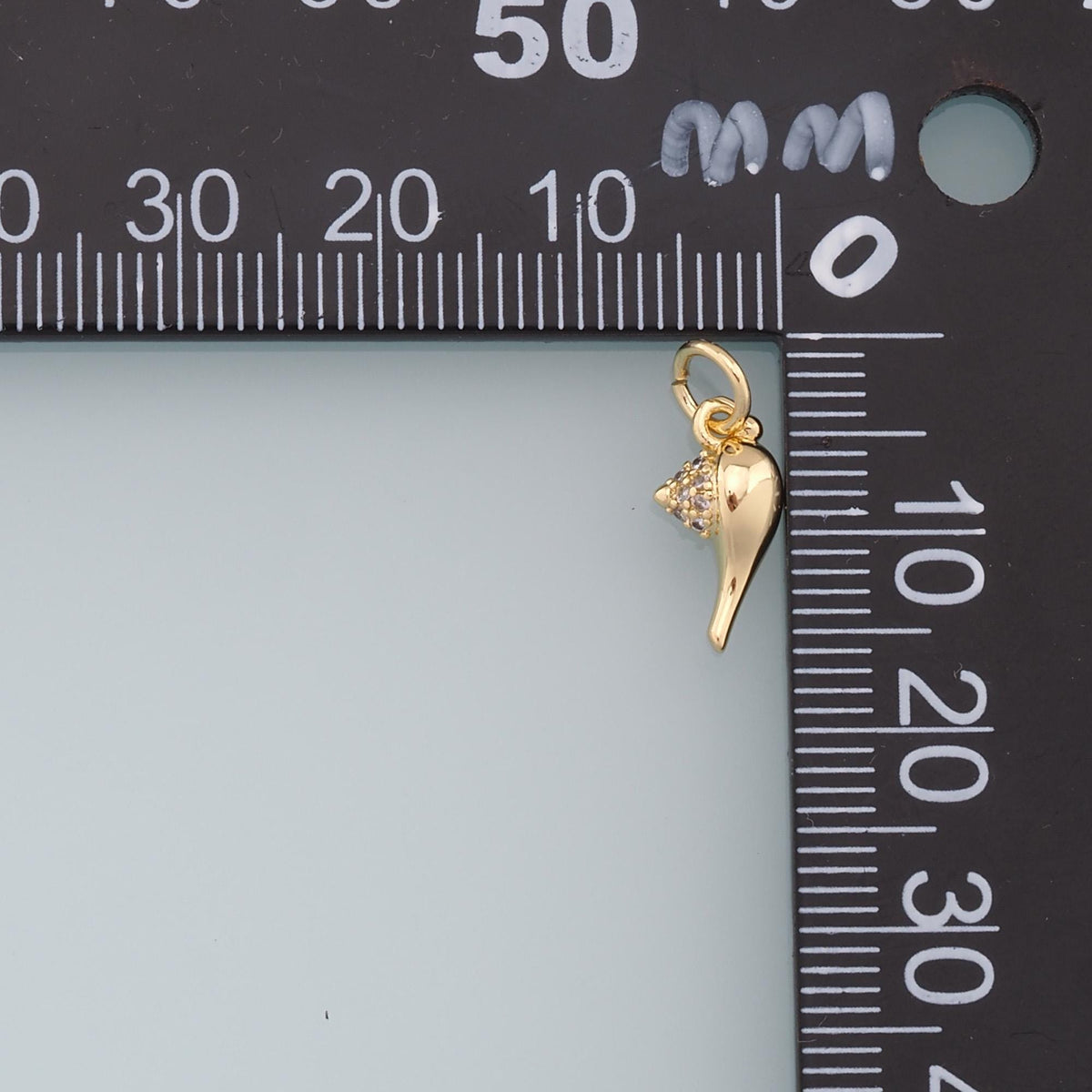 18K Gold Filled Charm Pendant for Jewelry Making