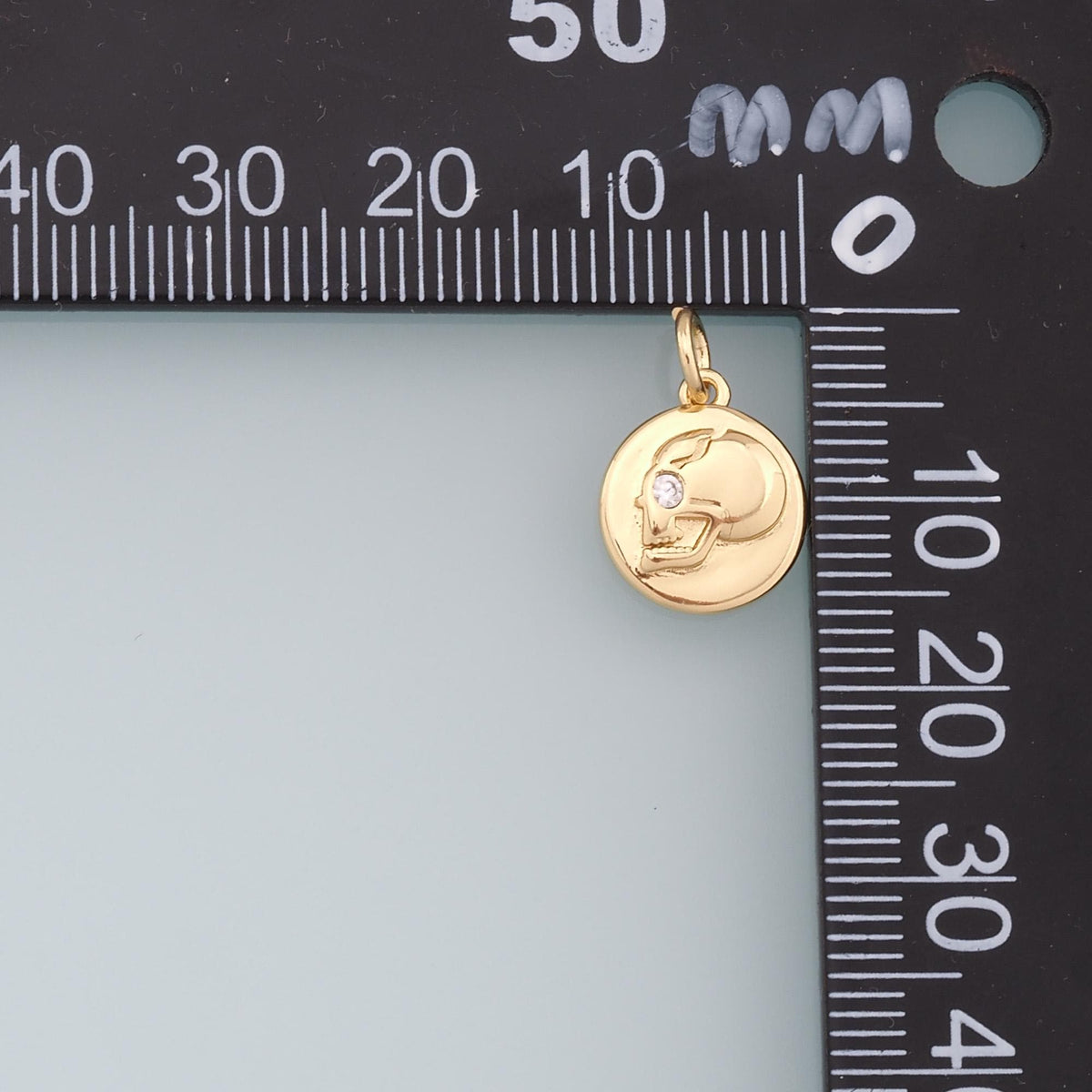 18K Gold Filled Charm Pendant for Jewelry Making
