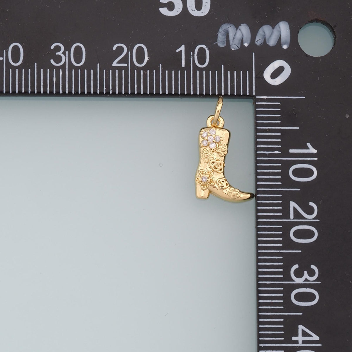18K Gold Filled Charm Pendant for Jewelry Making