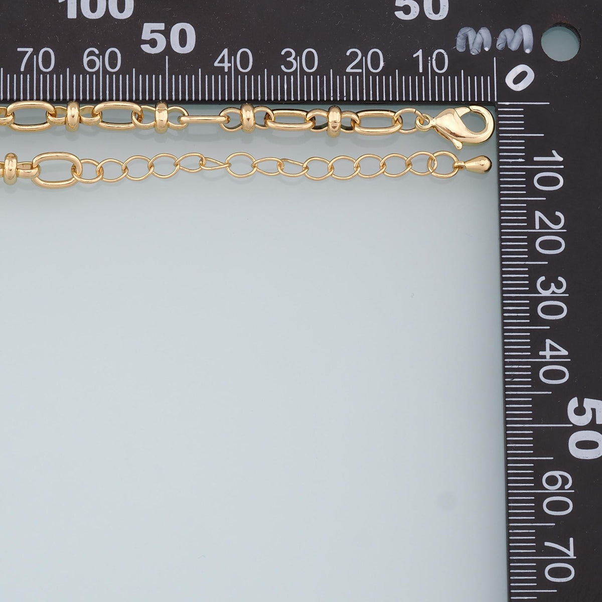 18K Gold Filled Oval Oval Chain 2 in for Jewelry Making
