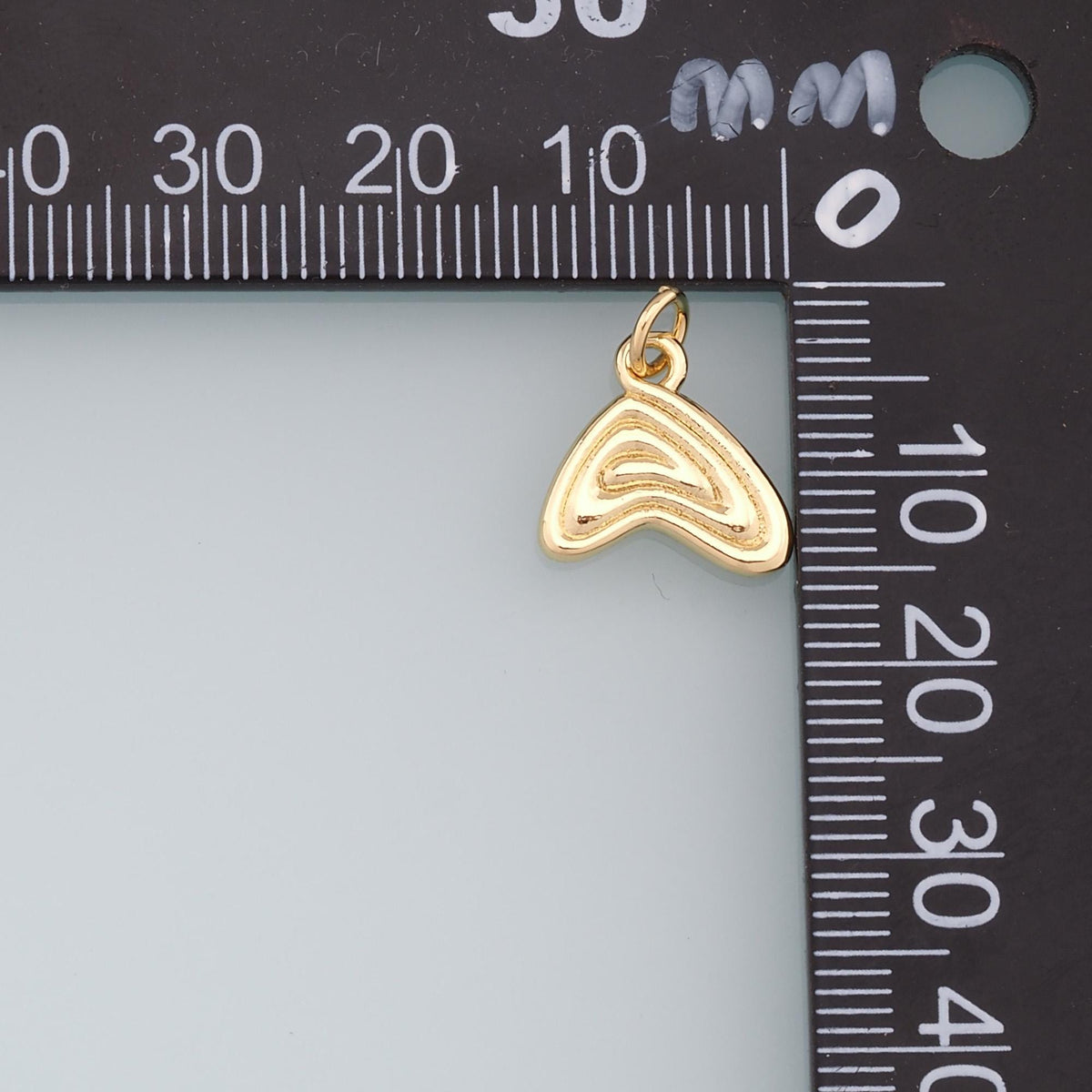 18K Gold Filled Fish Charm Pendant for Jewelry Making