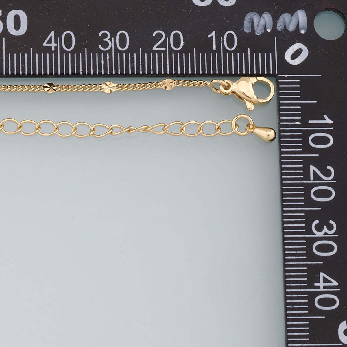 18K Gold Filled Oval Jewelry Chain 2 in for Jewelry Making