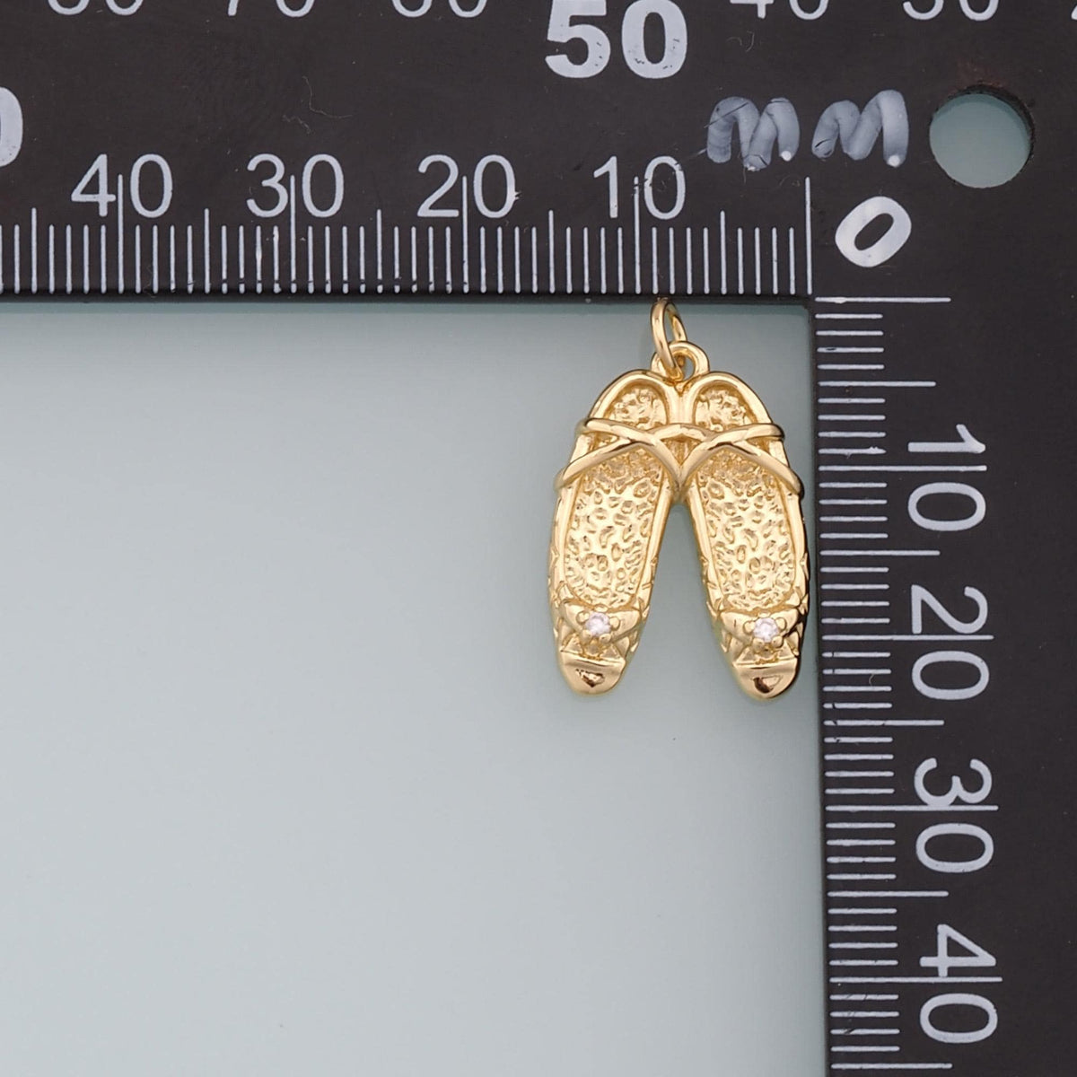 18K Gold Filled Charm Pendant for Jewelry Making