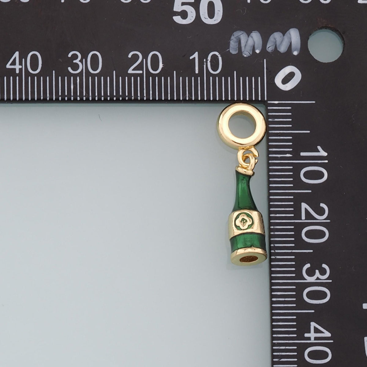 18K Gold Filled Charm Pendant for Jewelry Making