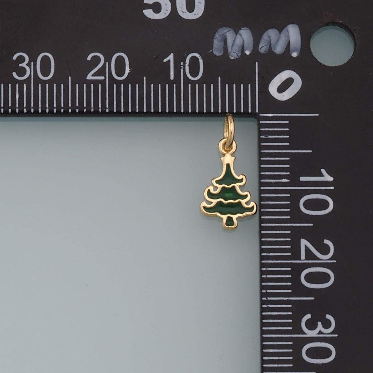 18K Gold Filled Tree Charm Pendant for Jewelry Making