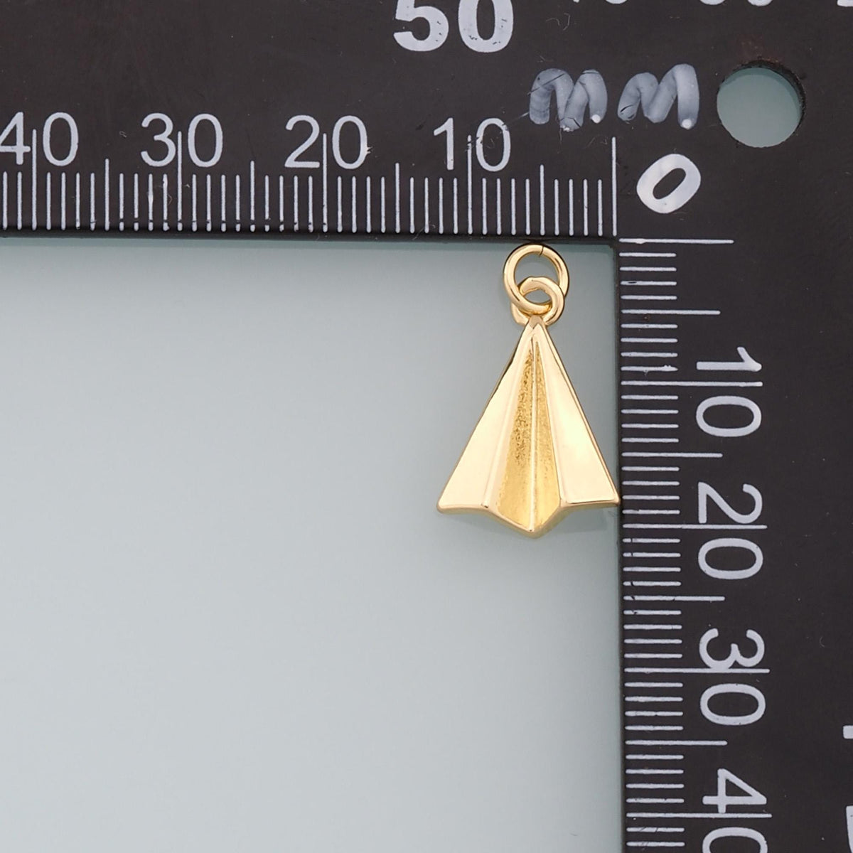 18K Gold Filled Charm Pendant for Jewelry Making