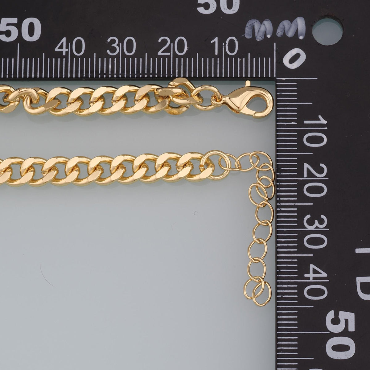 18K Gold Filled Oval Oval Chain 2 in for Jewelry Making
