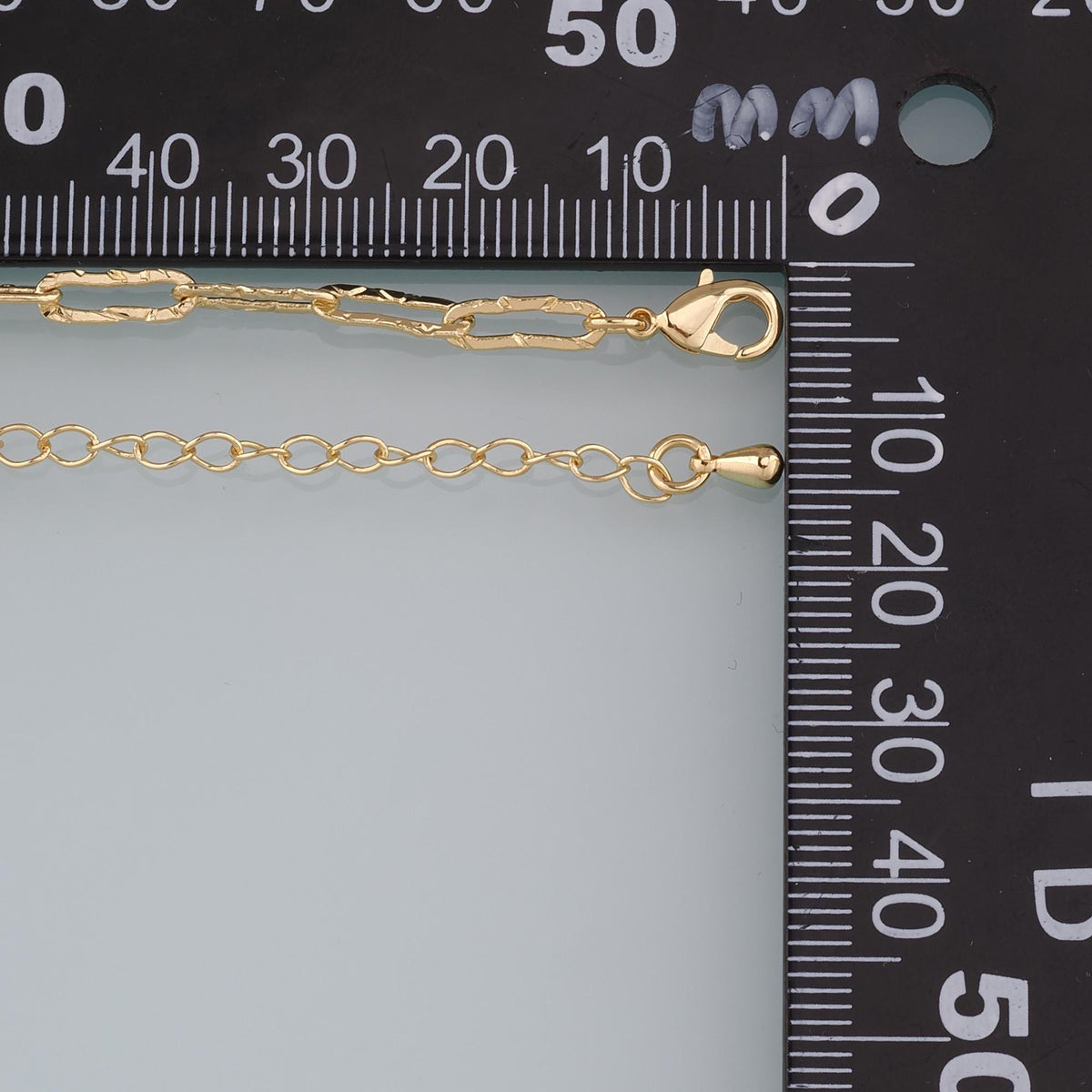 Gold Oval Chain,18K Gold Filled Oval for Necklace Bracelet DIY Jewelry Making Supply
