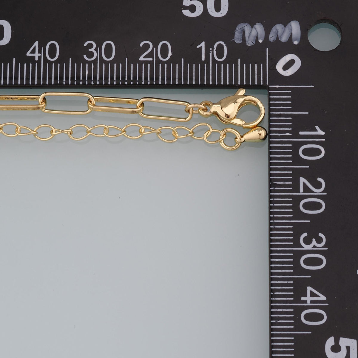 18K Gold Filled Oval Jewelry Chain 2 in for Jewelry Making