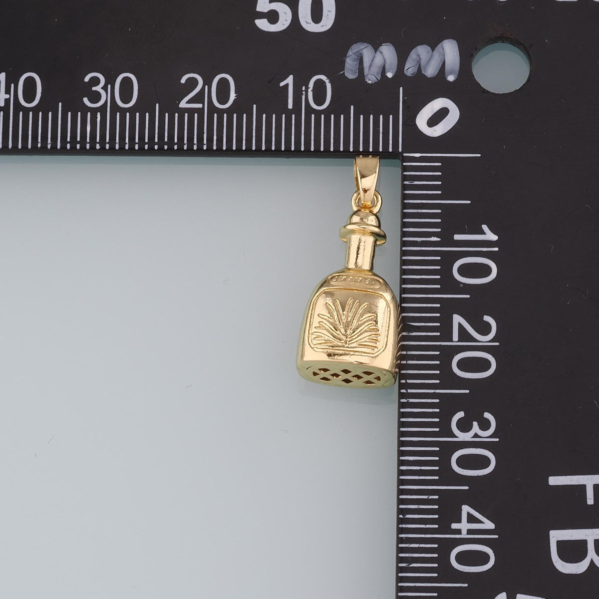 18K Gold Filled Charm Pendant for Jewelry Making