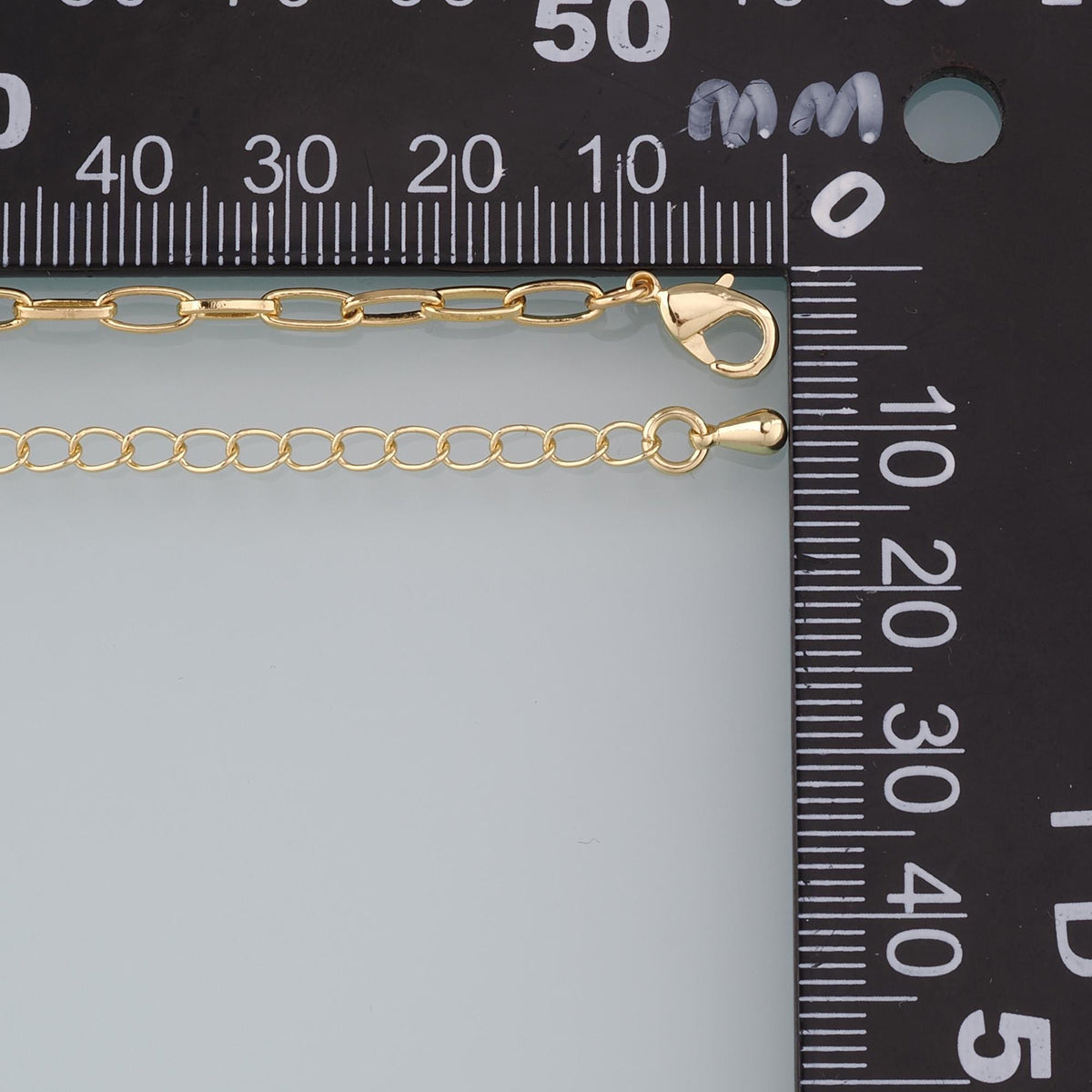 Gold Oval Chain,18K Gold Filled Oval for Necklace Bracelet DIY Jewelry Making Supply