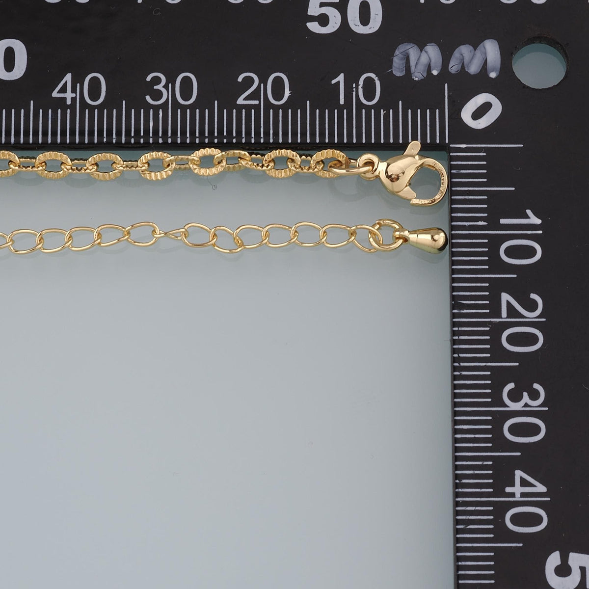 Gold Oval Chain,18K Gold Filled Oval for Necklace Bracelet DIY Jewelry Making Supply