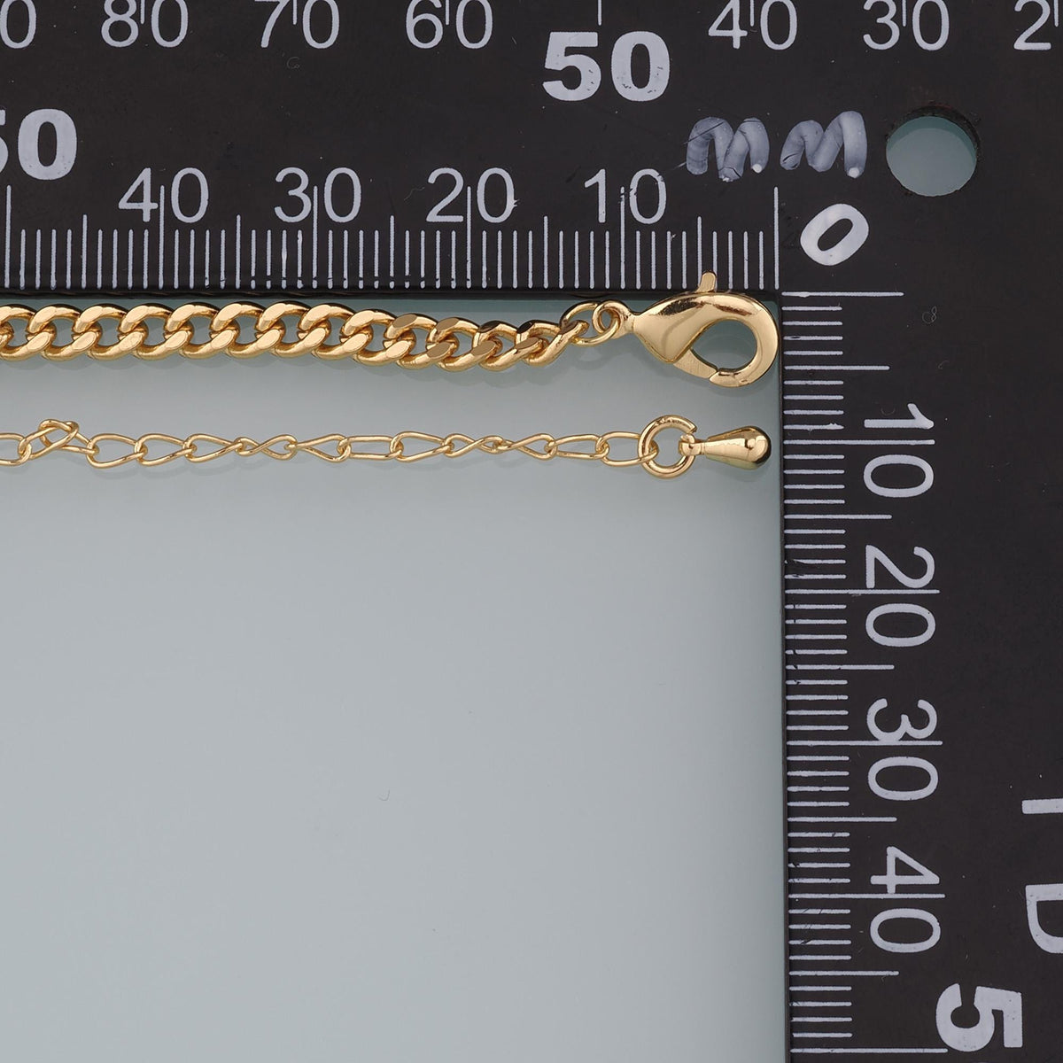 Gold Oval Chain,18K Gold Filled Twisted Oval for Necklace Bracelet DIY Jewelry Making Supply