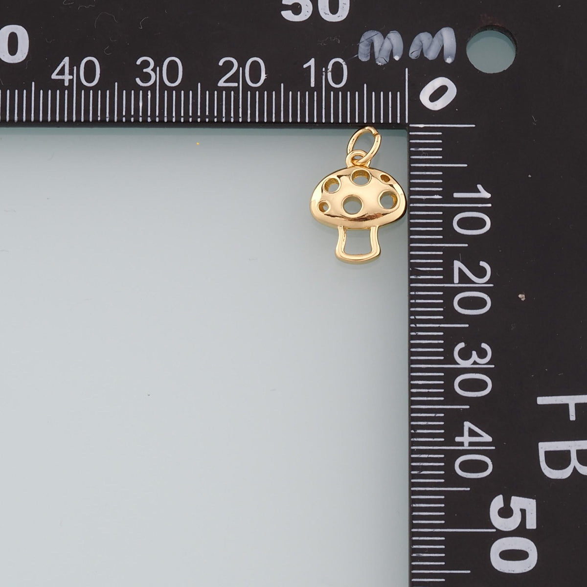 18K Gold Filled Charm Pendant for Jewelry Making