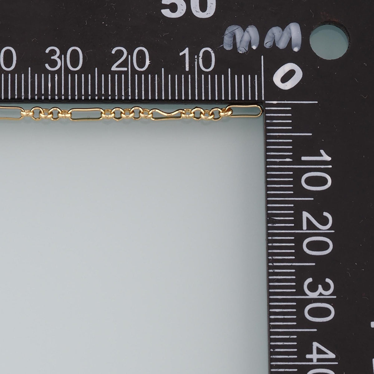 Gold Paper Clip Chain,18K Gold Filled Oval Chain for Necklace Bracelet DIY Jewelry Making Supply 2x6mm