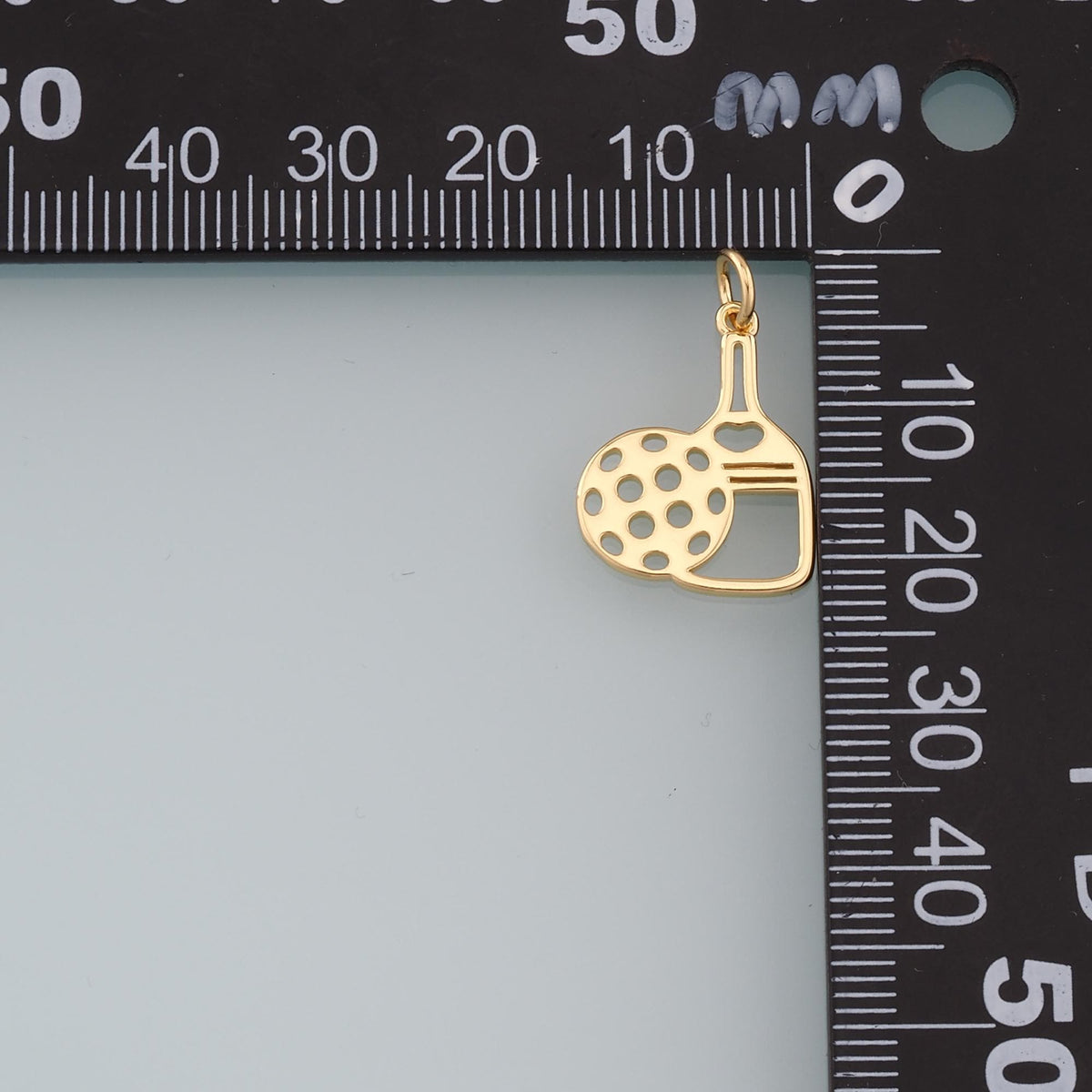 18K Gold Filled Charm Pendant for Jewelry Making