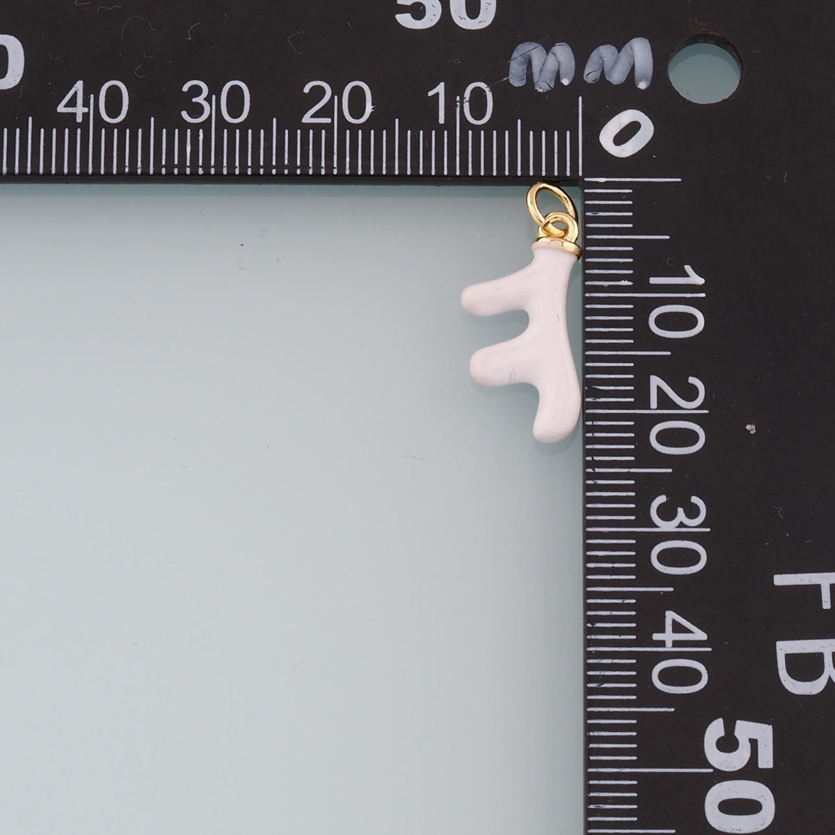 18K Gold Filled Hand Enamel Charm Pendant for Jewelry Making