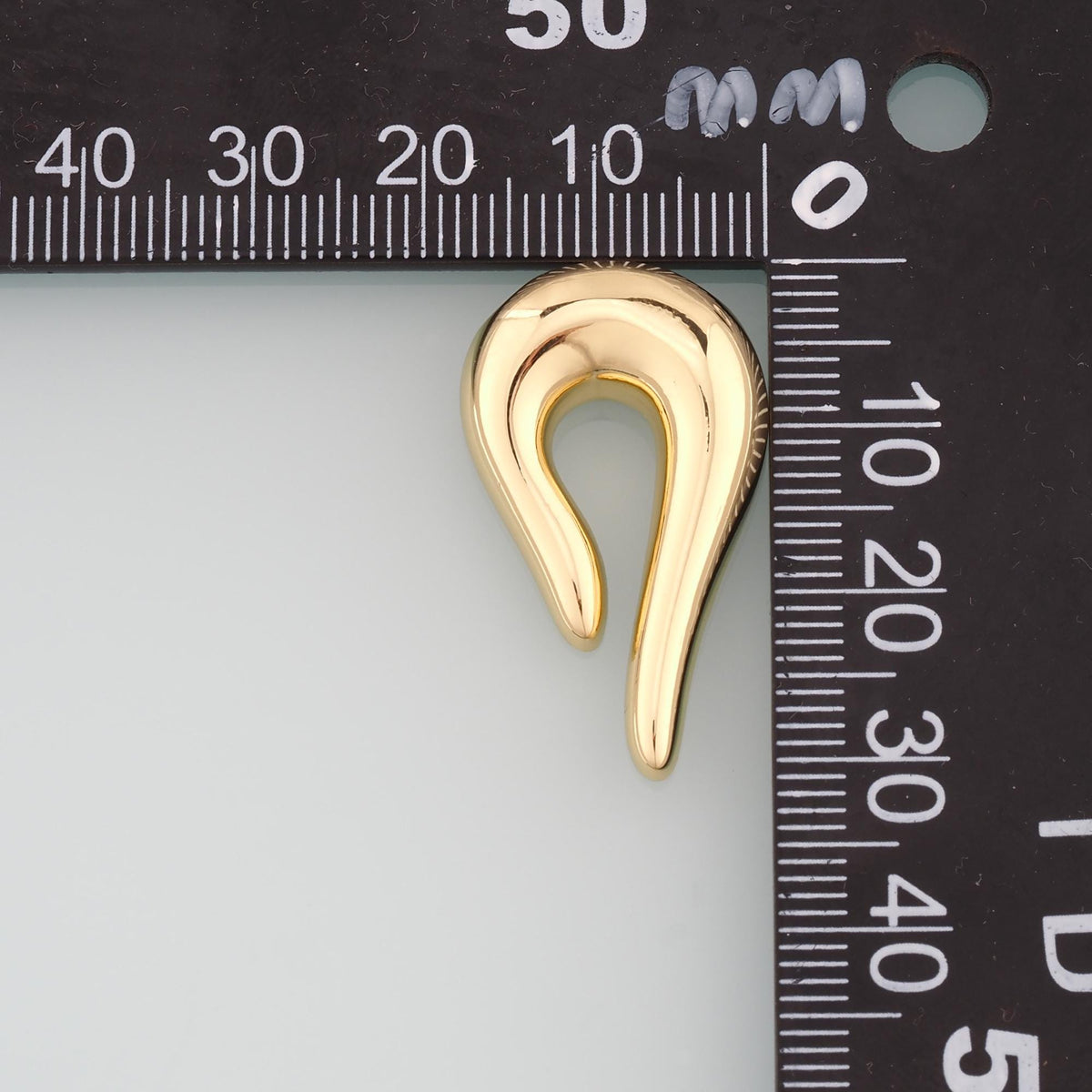 18K Gold Filled Geometry Pendant,Geometry Charm Bracelet Necklace for DIY Jewelry Making Supply