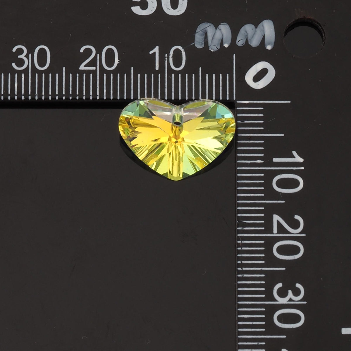 1pcs Heart Crystal Pendant Crystal AB Rhinestones for DIY Craft Jewelry Making Supply