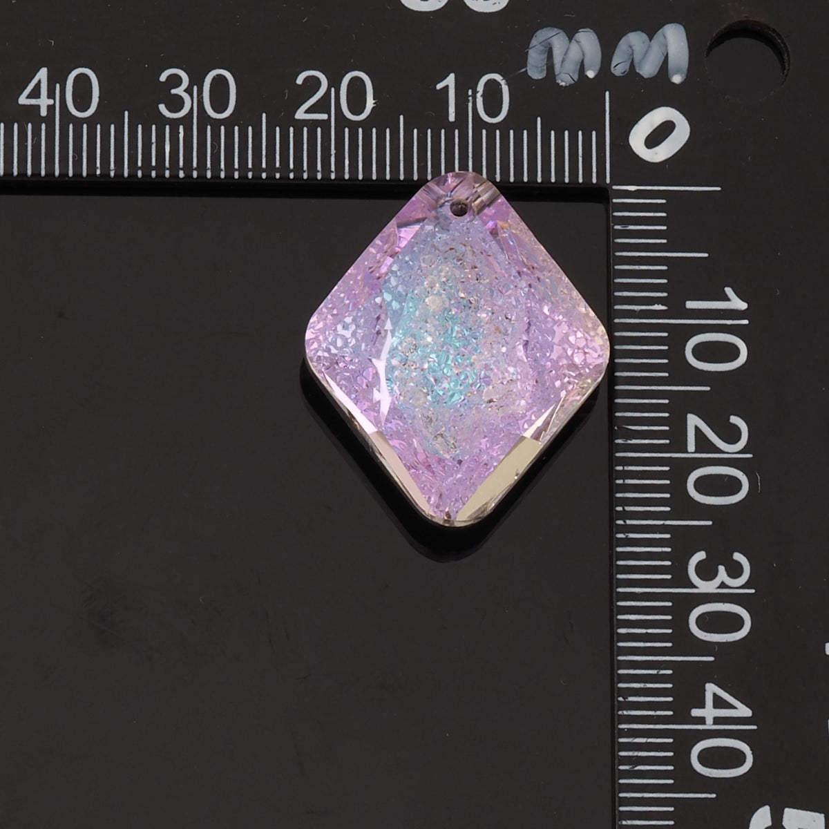 1pcs Rhombus Crystal Pendant Crystal AB Rhinestones for DIY Craft Jewelry Making Supply