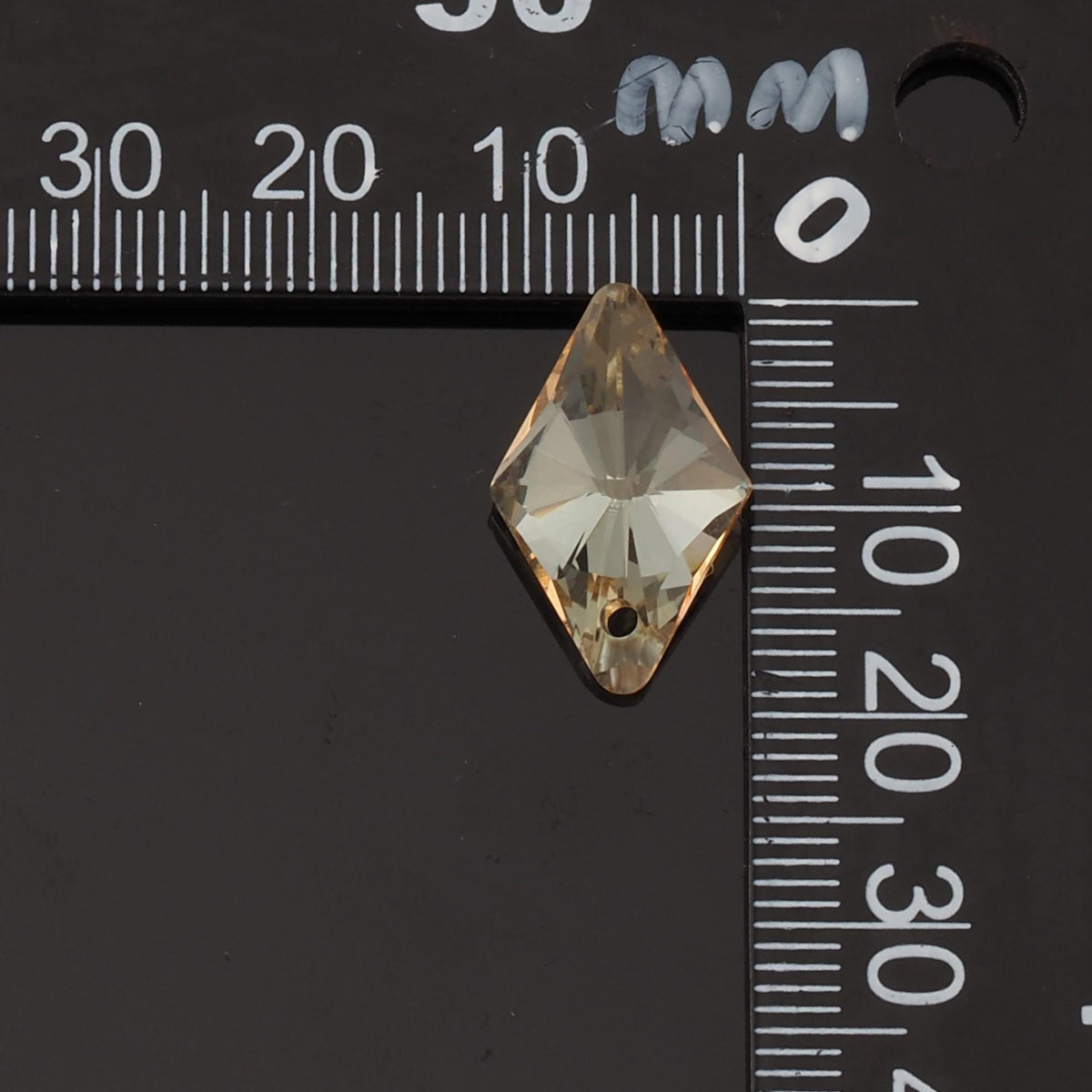 1pcs Rhombus Crystal Pendant Crystal AB Rhinestones for DIY Craft Jewelry Making Supply