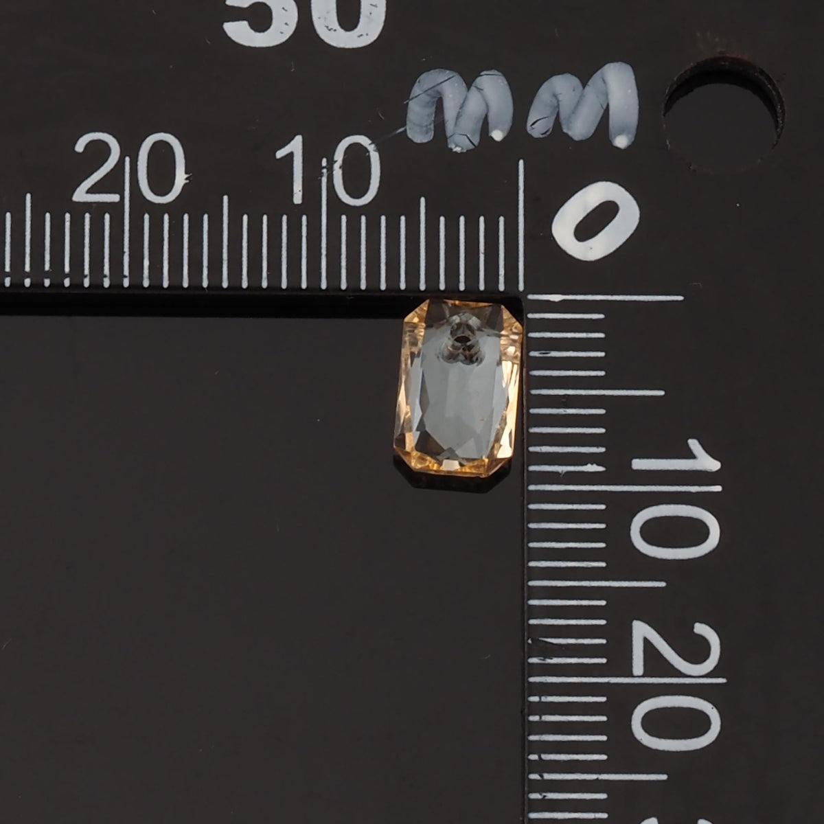 Gold Filled Crystal Oval Charm Pendant for Jewelry Making