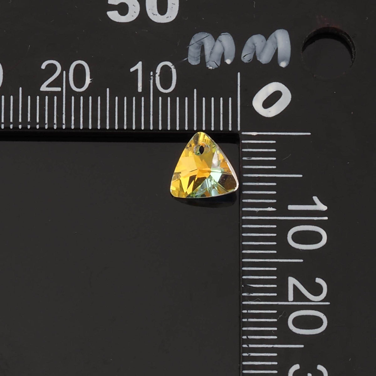 1pcs Triangle Crystal Pendant Crystal AB Rhinestones for DIY Craft Jewelry Making Supply