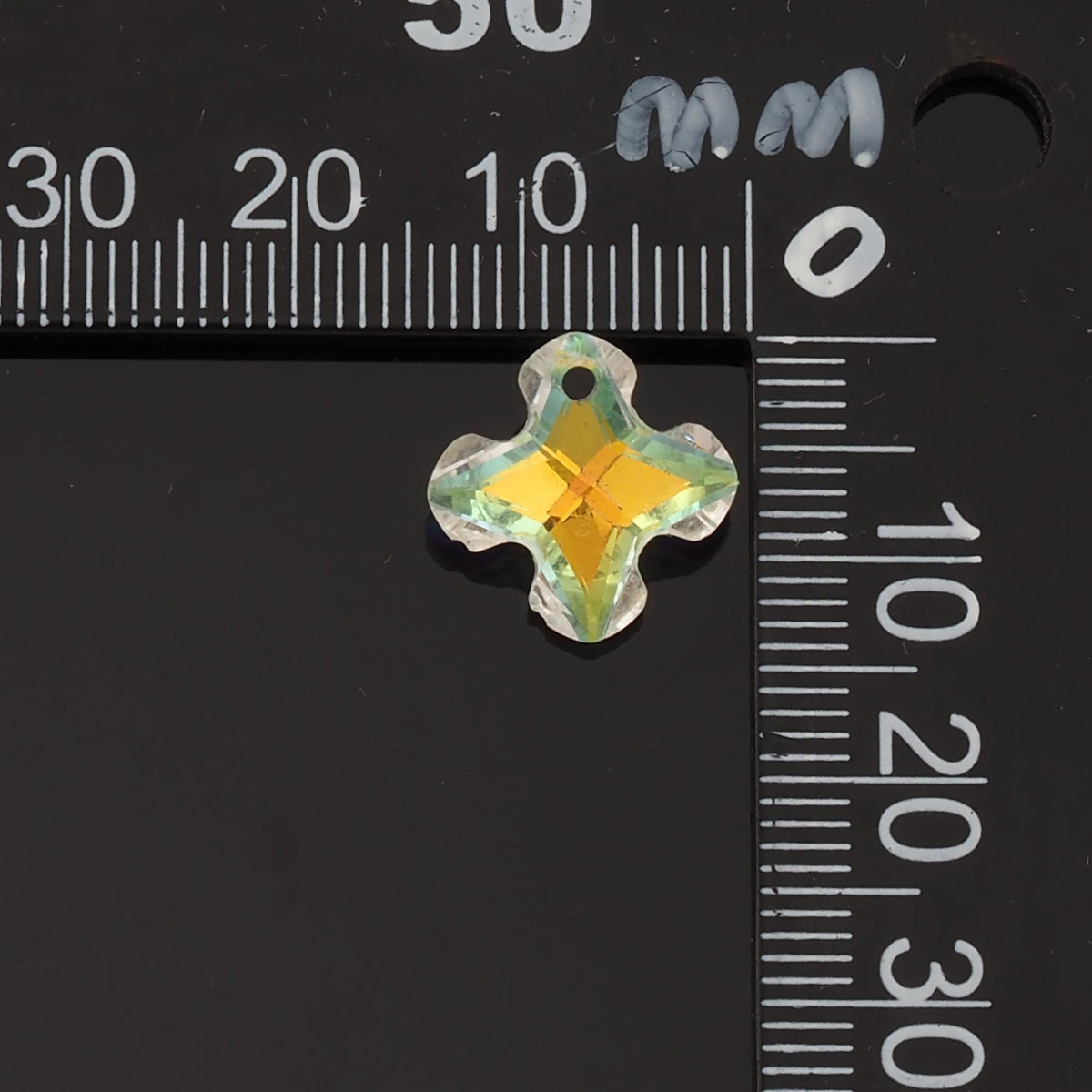 1pcs Cross Crystal Pendant Crystal AB Rhinestones for DIY Craft Jewelry Making Supply