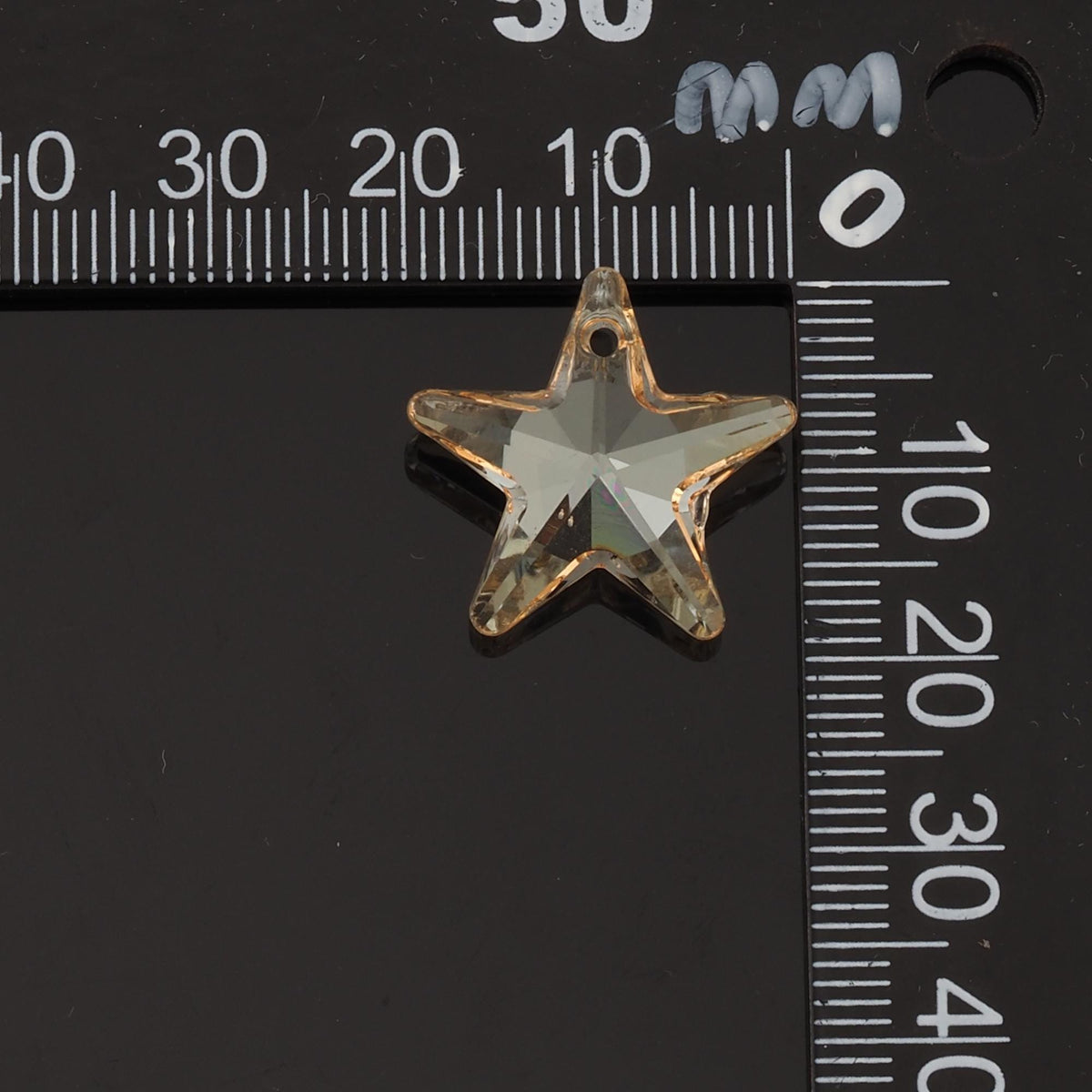 Gold Filled Crystal Star Charm Pendant for Jewelry Making