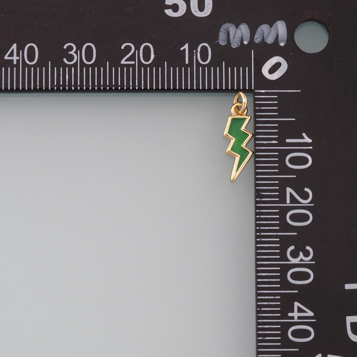 18K Gold Filled Enamel Charm Pendant for Jewelry Making